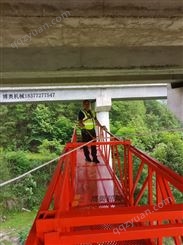 桥梁防腐涂装吊篮 排水管安装施工 作业面广 性价比高 博奥VO76
