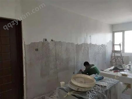 旧墙改造墙面粉刷 旧墙面翻新 刮大白 净味环保 鑫海施工