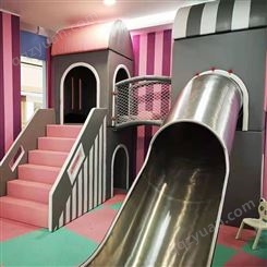 新疆游乐场不锈钢滑梯户外定制不锈钢滑梯