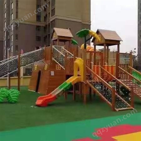 河北省 多功能滑梯 幼儿园实木滑梯 厂家供应