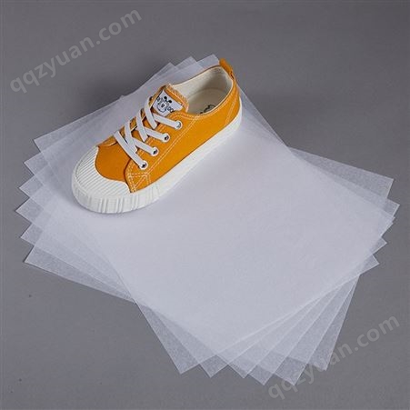 17克白色拷贝纸 雪梨纸 印刷logo 礼品包装 鞋子包装薄页纸