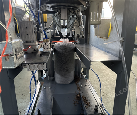平菇 茯苓装袋扎绳机 简单易操作 双嘉机械设备厂家