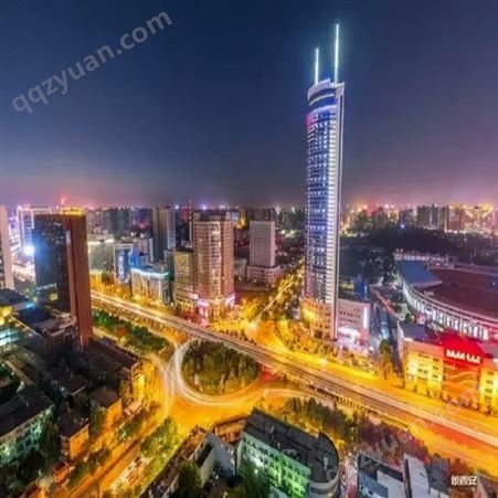 陕西2022户外广告，陕西信息大厦灯光秀户外广告投放