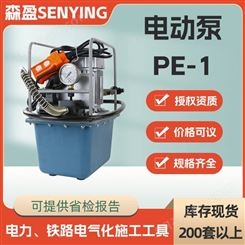 5L储油量KORT电动泵PE-1电磁阀控制液压泵双回路便携式高压油泵