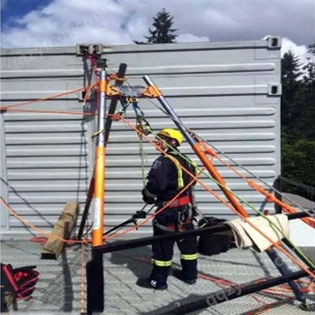 复杂地形组合式救援支架便携式高山搜救支架手动速装全地形救生架