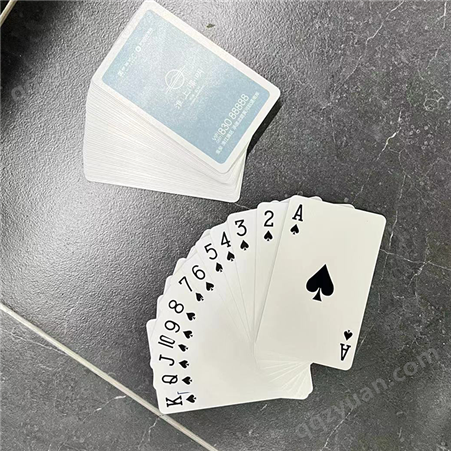 万丰 定制扑克 外贸出口麒麟 彩卡印刷定做 WF-040