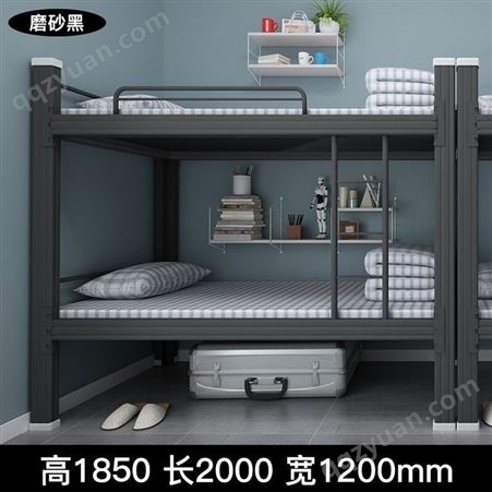 坤温体育 学生公寓上下床定制 双层铁艺高低双人床 加厚钢制