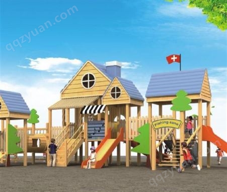 凯里木制系列儿童组合滑梯游乐设施 大风车玩具厂
