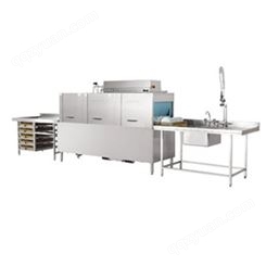 振宏厨具 商用不锈钢大容量厨房餐厅 通道式洗碗机