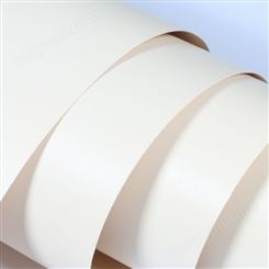 CPL90°异型包覆膜门板膜 纯白奶白米白 效果自然板材膜 波音软片