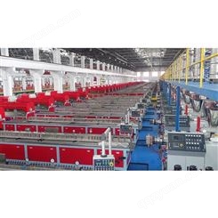 金纬机械PVC型材生产线直供 塑料型材 设备稳定产量高