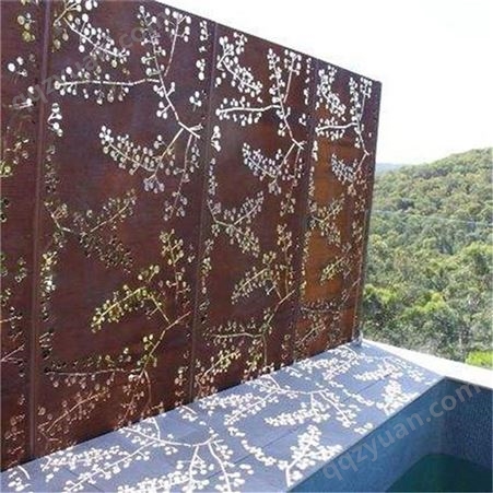 景观用耐候板 Q235NH耐候钢板 户外建筑装饰用板 中锐规格多样