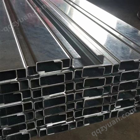 钢结构C型钢 建筑工程热镀锌钢材 耐腐蚀耐磨损 可定制