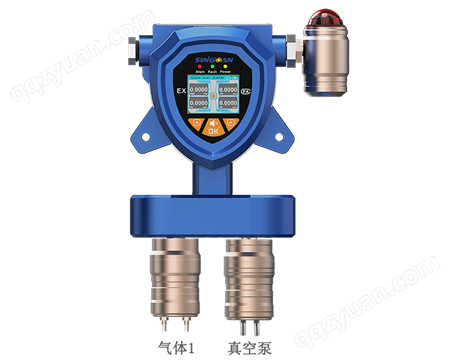 固定一体泵吸式硫化二甲基气体检测仪/传感器探头-深国安