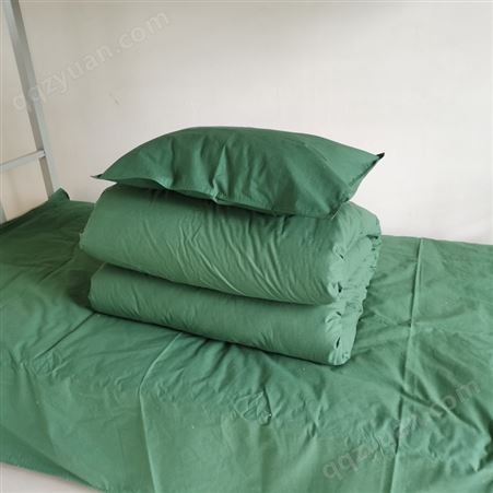军绿色棉花被褥垫被 学生宿舍劳保军被棉被褥套装应急棉被救灾