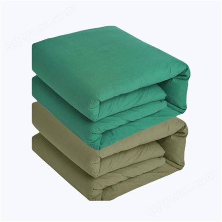 加厚保暖冬被 军绿棉被 应急救灾被子学生秋冬季床上用品