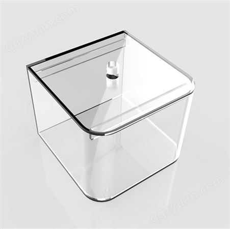 亚克力收纳盒 墨彩一方有机玻璃物品盒 加工定制 透明储物盒工厂
