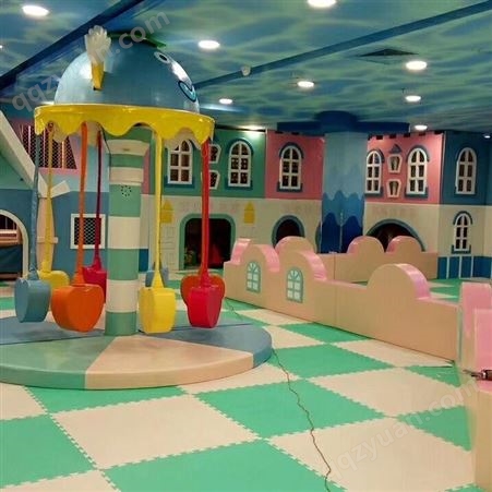 供应商场室内儿童乐园 马卡龙淘气堡 室内大型儿童乐园拓展