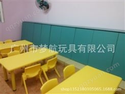 赣州幼儿园桌椅儿童绘画桌椅塑料课桌学习桌子幼儿园课桌椅批发