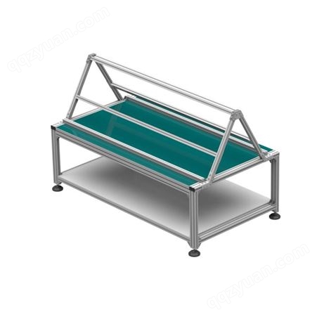 供应组装用屏幕工作台定制 铝型材车间工作桌设计YH-GZT-31