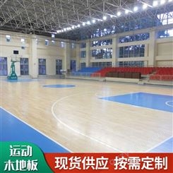 枫桦木22mm篮球场羽毛球场运动木地板 健身房专用地板