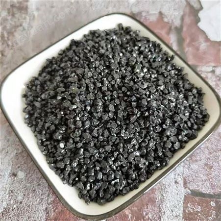 新辉矿业销售黑色金刚砂 喷砂 除锈 研磨 陶瓷用