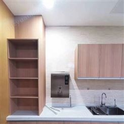 极简轻奢无漆实木板材-养老院工程单环保橱衣柜定制
