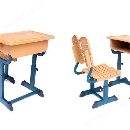 中专学生教室加厚1.2厚塑钢课桌椅浩威家具