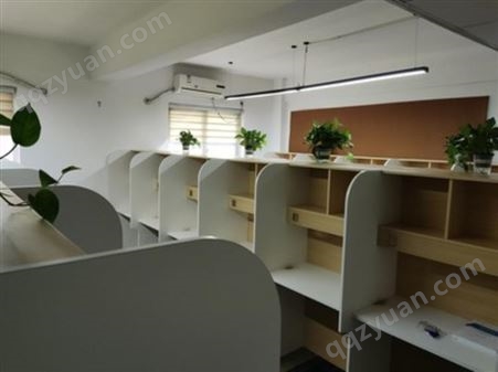 安阳大学学生用开放式自习桌椅定做 浩威家具