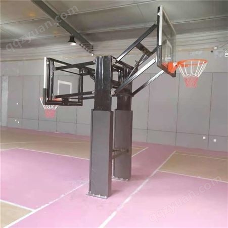 祥盛体育 户外箱式移动篮球架 钢化玻璃篮板 可根据规格定制