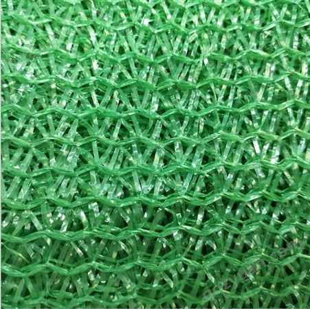 3-8针聚乙烯防尘盖土网 绿化抑尘覆盖土地网  绿化扁丝盖土毯网