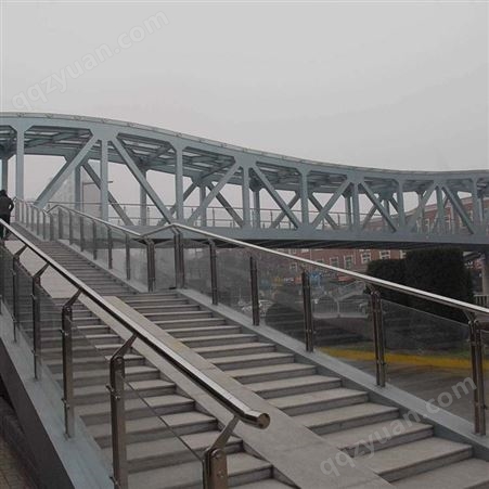 大型人行天桥钢结构工程 设计 安装 施工 连廊钢构材料制作