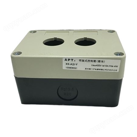 原装 西门子APT 明装控制箱2孔按钮盒 XK-A2/-Y XK-A2/-N