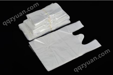 河北福升塑料包装 透明/白色塑料袋图案可定制 食品手提袋