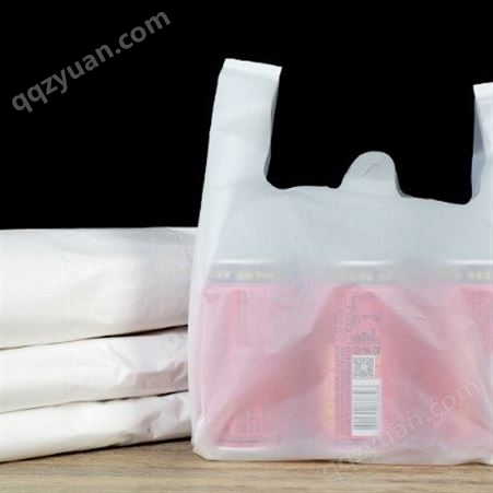 福升塑料包装 PLA+PBAT 淀粉可降解 马夹袋  环保袋