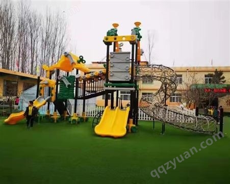 幼儿园儿童户外塑料滑梯 小区组合游乐设施