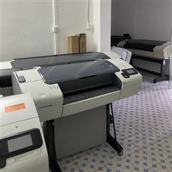 内蒙古地区出售惠普T790绘图仪写真机喷墨工程蓝图相纸彩色打印机B0+六色墨盒内蒙古