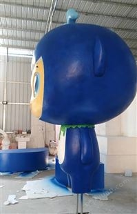 广州项目吉祥物泡沫卡通公仔雕塑造型好货期快