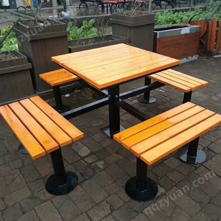茂康 户外桌椅组合 户外休闲桌椅 公园小区桌椅  桌椅组合
