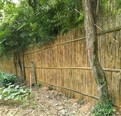 竹栏杆 竹篱笆 各种竹结构工艺 竹建筑 专业定制
