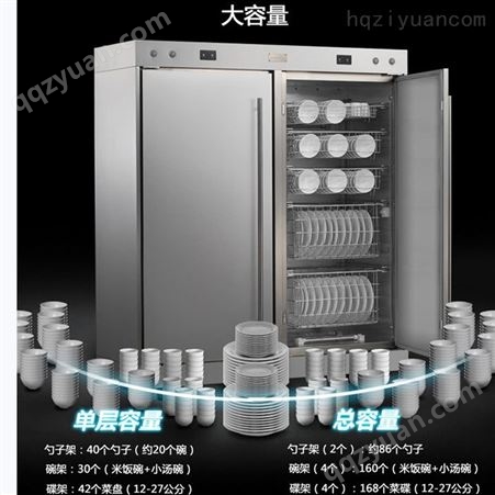 康宝XDR770-A1B RTP700A-1B  商用立式双门消毒柜 高温保洁柜